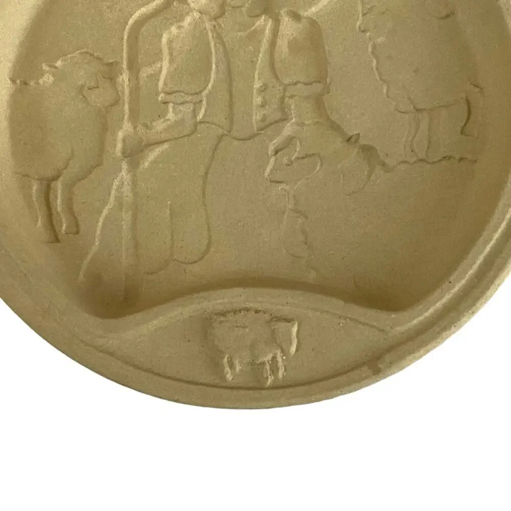 Vintage Superstone Little Bo Peep Cookie Mold Nursery Rhyme Sassafras 1993 USA